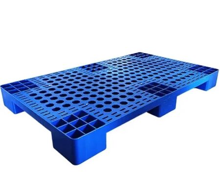 Pallet nhựa liền khối 1 mặt 1000x600x100mm