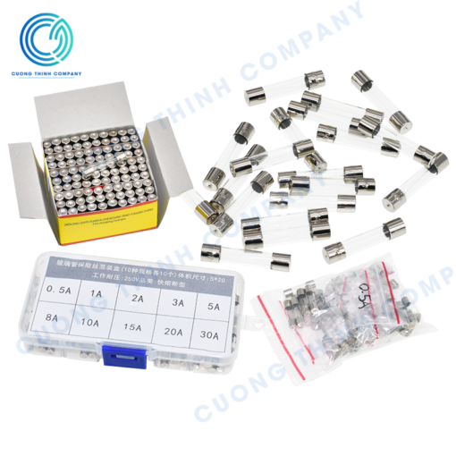 Cầu Chì Ống Thủy Tinh 250V