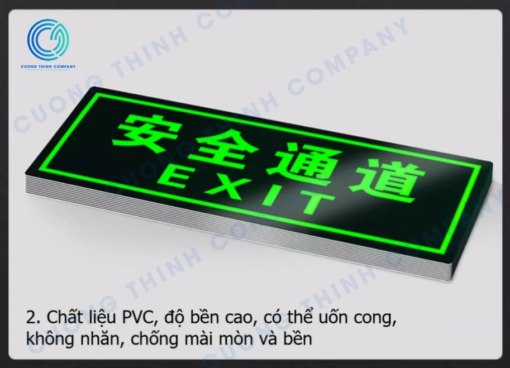 Biển Báo Lối Thoát Hiểm Dạ Quang
