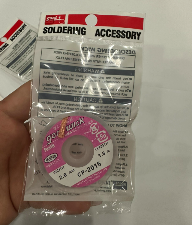 Dây đồng hút chì Goot Dây đồng hút chì Goot