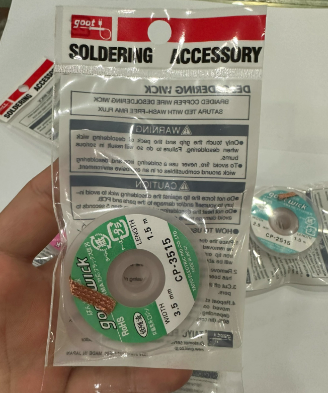 Dây đồng hút chì Goot Dây đồng hút chì Goot