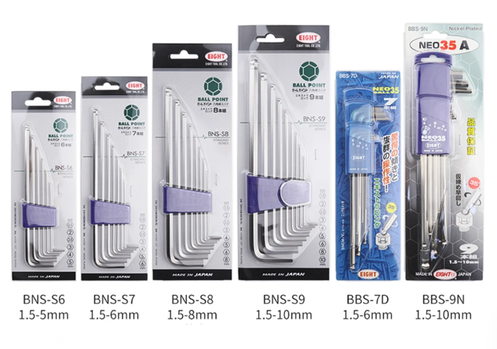 Cle lục giác EIGHT BHS-9NP