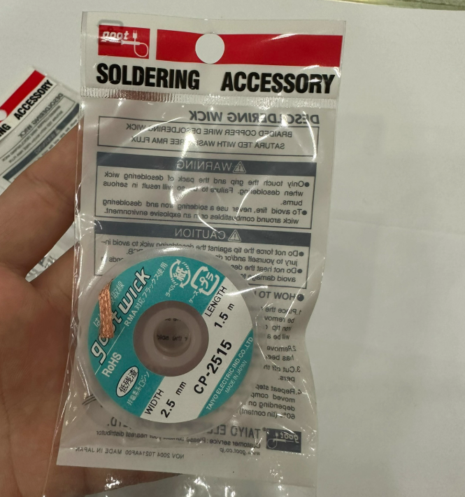 Dây đồng hút chì Goot Dây đồng hút chì Goot